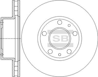 Hi-Q SD5506 - Disque de frein cwaw.fr