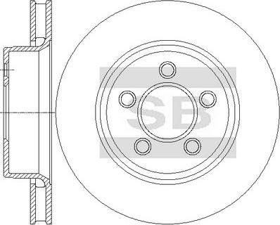 Hi-Q SD5536 - Disque de frein cwaw.fr