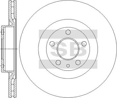 Hi-Q SD5533 - Disque de frein cwaw.fr