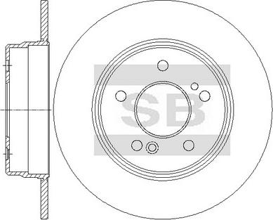 Hi-Q SD5529 - Disque de frein cwaw.fr