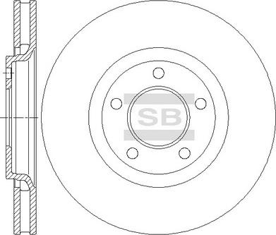 Hi-Q SD5525 - Disque de frein cwaw.fr