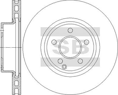 Hi-Q SD5614 - Disque de frein cwaw.fr