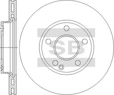 Hi-Q SD5611 - Disque de frein cwaw.fr