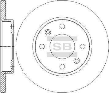 Hi-Q SD5006 - Disque de frein cwaw.fr