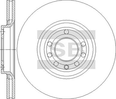 Hi-Q SD5124 - Disque de frein cwaw.fr