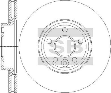 Hi-Q SD5315 - Disque de frein cwaw.fr