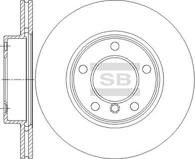 Hi-Q SD5207 - Disque de frein cwaw.fr