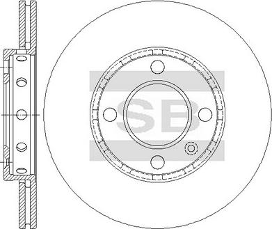 Hi-Q SD5705 - Disque de frein cwaw.fr