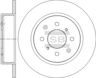 Hi-Q SD6202 - Disque de frein cwaw.fr