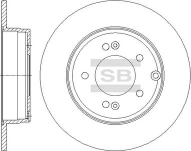 Hi-Q SD1099 - Disque de frein cwaw.fr