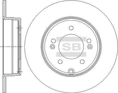 Hi-Q SD1084 - Disque de frein cwaw.fr