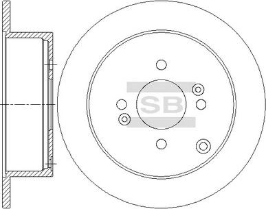 Hi-Q SD1080 - Disque de frein cwaw.fr