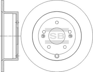 Hi-Q SD1082 - Disque de frein cwaw.fr