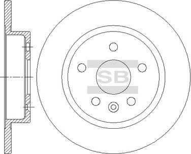 Hi-Q SD3044 - Disque de frein cwaw.fr