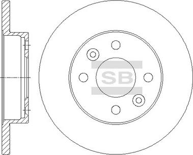 Hi-Q SD3050 - Disque de frein cwaw.fr