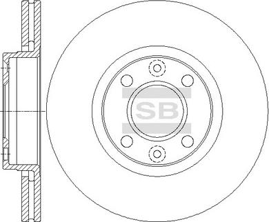 Hi-Q SD3069 - Disque de frein cwaw.fr