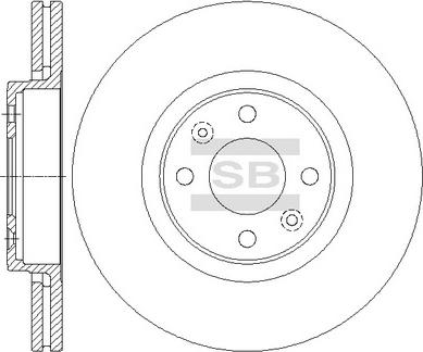 Hi-Q SD3065 - Disque de frein cwaw.fr