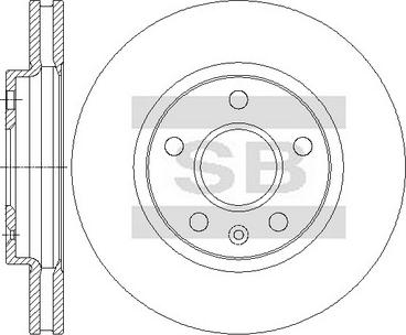 Hi-Q SD3079 - Disque de frein cwaw.fr