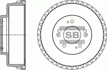 Hi-Q SD2059 - Tambour de frein cwaw.fr