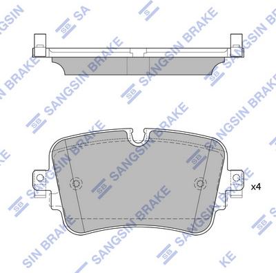 Meyle 252230717 - Kit de plaquettes de frein, frein à disque cwaw.fr