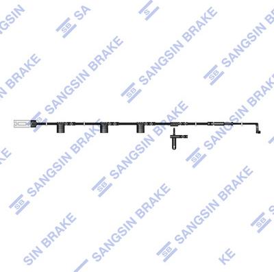 Hi-Q SWS1407 - Contact d'avertissement, usure des plaquettes de frein cwaw.fr