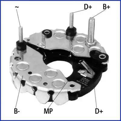 HITACHI 139149 - Pont de diodes, alternateur cwaw.fr