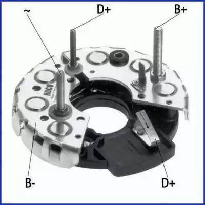 HITACHI 139114 - Pont de diodes, alternateur cwaw.fr