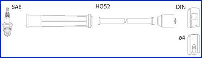 HITACHI 134576 - Kit de câbles d'allumage cwaw.fr