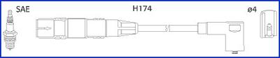 HITACHI 134714 - Kit de câbles d'allumage cwaw.fr