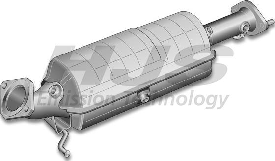 HJS 93 44 5020 - Filtre à particules / à suie, échappement cwaw.fr