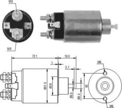 Hoffer 46094 - Contacteur, démarreur cwaw.fr