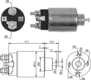 Hoffer 46095 - Contacteur, démarreur cwaw.fr