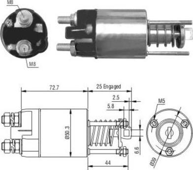 Hoffer 46045 - Contacteur, démarreur cwaw.fr