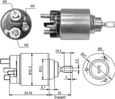 Hoffer 46043 - Contacteur, démarreur cwaw.fr