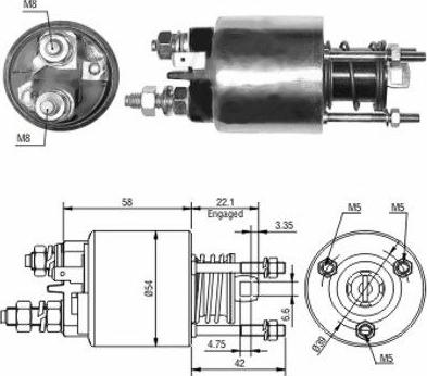 Hoffer 46047 - Contacteur, démarreur cwaw.fr