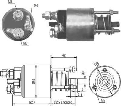 Hoffer 46051 - Contacteur, démarreur cwaw.fr