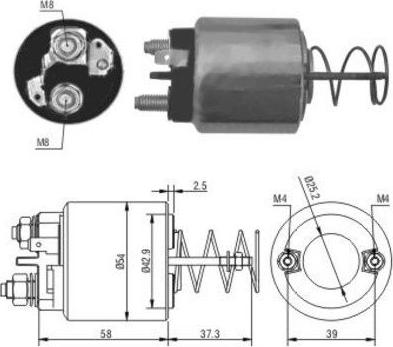 Hoffer 46053 - Contacteur, démarreur cwaw.fr