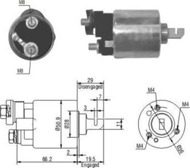 Hoffer 46052 - Contacteur, démarreur cwaw.fr