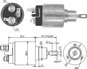 Hoffer 46060 - Contacteur, démarreur cwaw.fr