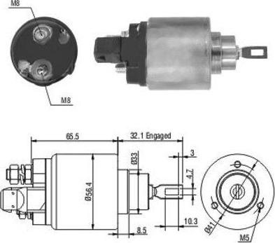 Hoffer 46004 - Contacteur, démarreur cwaw.fr