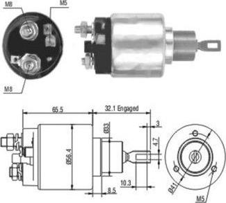 Hoffer 46003 - Contacteur, démarreur cwaw.fr