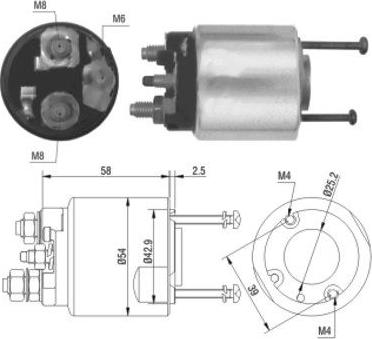 Hoffer 46016 - Contacteur, démarreur cwaw.fr