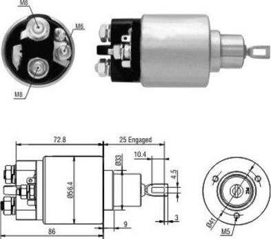 Hoffer 46010 - Contacteur, démarreur cwaw.fr