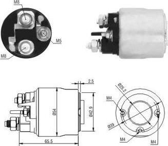 Hoffer 46017 - Contacteur, démarreur cwaw.fr