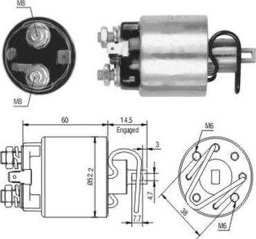 Hoffer 46089 - Contacteur, démarreur cwaw.fr