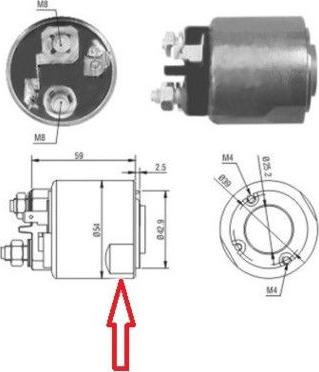 Hoffer 46085 - Contacteur, démarreur cwaw.fr