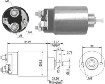 Hoffer 46082 - Contacteur, démarreur cwaw.fr