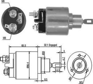 Hoffer 46030 - Contacteur, démarreur cwaw.fr