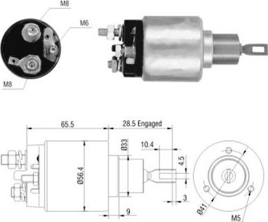 Hoffer 46031 - Contacteur, démarreur cwaw.fr