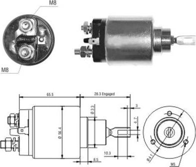 Hoffer 46032 - Contacteur, démarreur cwaw.fr